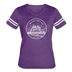 Washington Women’s Vintage Sport T-Shirt - State Design Women’s Washington Shirt - vintage purple/white