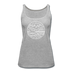 Alaska Women’s Tank Top - State Design Women’s Alaska Tank Top - heather gray