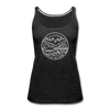 Alaska Women’s Tank Top - State Design Women’s Alaska Tank Top - charcoal gray