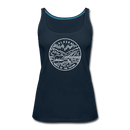 Alaska Women’s Tank Top - State Design Women’s Alaska Tank Top - deep navy
