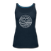 Alaska Women’s Tank Top - State Design Women’s Alaska Tank Top - deep navy