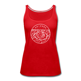 Arizona Women’s Tank Top - State Design Women’s Arizona Tank Top - red