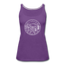 Alabama Women’s Tank Top - State Design Women’s Alabama Tank Top - purple