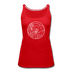 Arkansas Women’s Tank Top - State Design Women’s Arkansas Tank Top - red