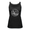 California Women’s Tank Top - State Design Women’s California Tank Top - black