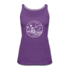California Women’s Tank Top - State Design Women’s California Tank Top - purple