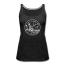 California Women’s Tank Top - State Design Women’s California Tank Top - charcoal gray