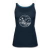 California Women’s Tank Top - State Design Women’s California Tank Top - deep navy