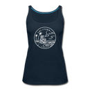 California Women’s Tank Top - State Design Women’s California Tank Top - deep navy