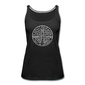 Delaware Women’s Tank Top - State Design Women’s Delaware Tank Top - black