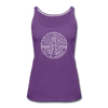 Delaware Women’s Tank Top - State Design Women’s Delaware Tank Top - purple