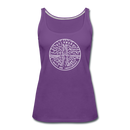 Delaware Women’s Tank Top - State Design Women’s Delaware Tank Top - purple