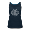 Delaware Women’s Tank Top - State Design Women’s Delaware Tank Top - deep navy