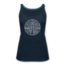 Delaware Women’s Tank Top - State Design Women’s Delaware Tank Top - deep navy