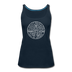 Delaware Women’s Tank Top - State Design Women’s Delaware Tank Top - deep navy