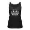 Hawaii Women’s Tank Top - State Design Women’s Hawaii Tank Top - black