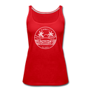 Hawaii Women’s Tank Top - State Design Women’s Hawaii Tank Top - red