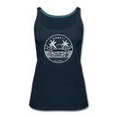 Hawaii Women’s Tank Top - State Design Women’s Hawaii Tank Top - deep navy