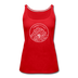 Connecticut Women’s Tank Top - State Design Women’s Connecticut Tank Top - red