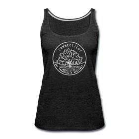 Connecticut Women’s Tank Top - State Design Women’s Connecticut Tank Top - charcoal gray