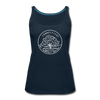 Connecticut Women’s Tank Top - State Design Women’s Connecticut Tank Top - deep navy