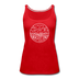 Idaho Women’s Tank Top - State Design Women’s Idaho Tank Top - red