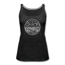 Idaho Women’s Tank Top - State Design Women’s Idaho Tank Top - charcoal gray