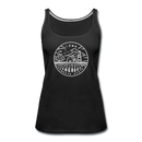 Iowa Women’s Tank Top - State Design Women’s Iowa Tank Top - black