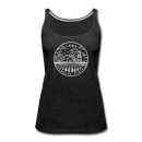Iowa Women’s Tank Top - State Design Women’s Iowa Tank Top - charcoal gray