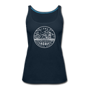 Iowa Women’s Tank Top - State Design Women’s Iowa Tank Top - deep navy