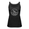 Louisiana Women’s Tank Top - State Design Women’s Louisiana Tank Top - black