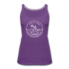 Louisiana Women’s Tank Top - State Design Women’s Louisiana Tank Top - purple