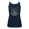 Louisiana Women’s Tank Top - State Design Women’s Louisiana Tank Top - deep navy