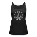 Illinois Women’s Tank Top - State Design Women’s Illinois Tank Top - black