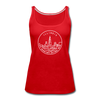 Illinois Women’s Tank Top - State Design Women’s Illinois Tank Top - red