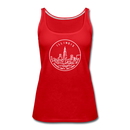 Illinois Women’s Tank Top - State Design Women’s Illinois Tank Top - red