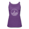 Illinois Women’s Tank Top - State Design Women’s Illinois Tank Top - purple