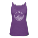 Illinois Women’s Tank Top - State Design Women’s Illinois Tank Top - purple