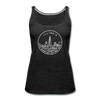 Illinois Women’s Tank Top - State Design Women’s Illinois Tank Top - charcoal gray