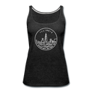Illinois Women’s Tank Top - State Design Women’s Illinois Tank Top - charcoal gray