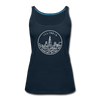 Illinois Women’s Tank Top - State Design Women’s Illinois Tank Top - deep navy