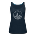 Illinois Women’s Tank Top - State Design Women’s Illinois Tank Top - deep navy