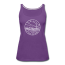Kansas Women’s Tank Top - State Design Women’s Kansas Tank Top - purple