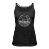 Kansas Women’s Tank Top - State Design Women’s Kansas Tank Top - charcoal gray