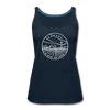 Kansas Women’s Tank Top - State Design Women’s Kansas Tank Top - deep navy