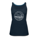 Kansas Women’s Tank Top - State Design Women’s Kansas Tank Top - deep navy