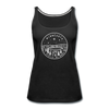 Minnesota Women’s Tank Top - State Design Women’s Minnesota Tank Top - black