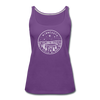 Minnesota Women’s Tank Top - State Design Women’s Minnesota Tank Top - purple