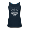 Minnesota Women’s Tank Top - State Design Women’s Minnesota Tank Top - deep navy