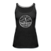 Maine Women’s Tank Top - State Design Women’s Maine Tank Top - black